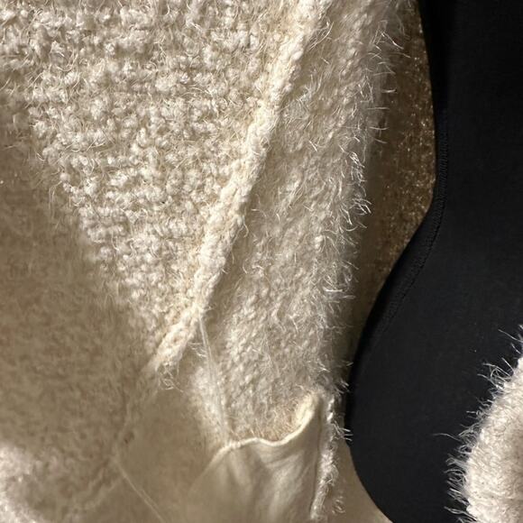 Cream Waterfall Open Sweater Best Cardigan Altard State - Picture 6 of 8